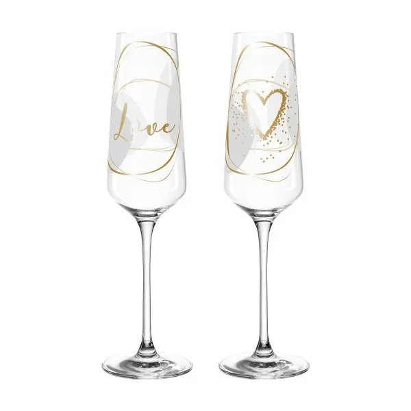 čaše za šampanjac LOVE 29180 