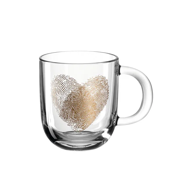 staklena šolja HEART 46449