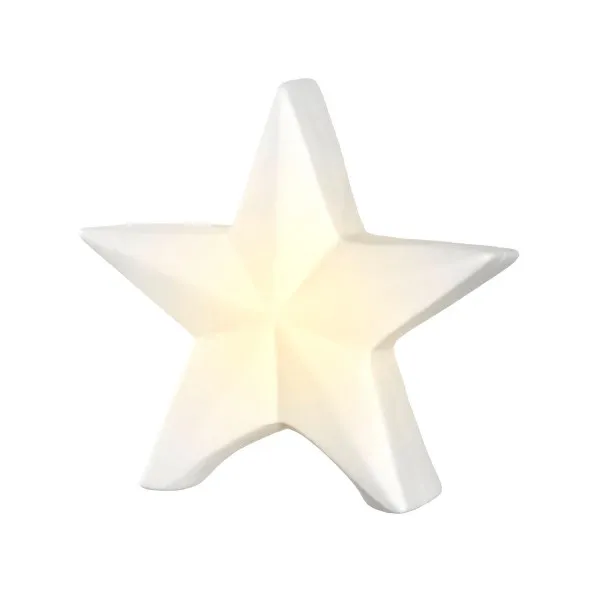 Porcelanska zvezda LED 15 31901 