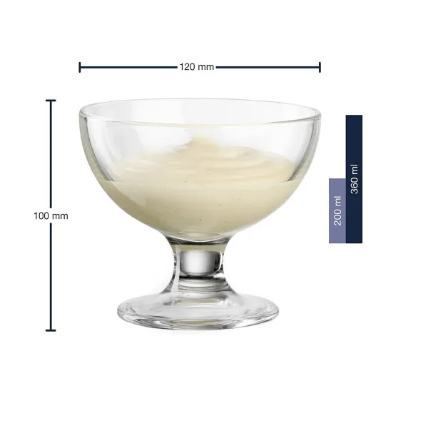 Činija sa stopom Cucina 360ml 20851