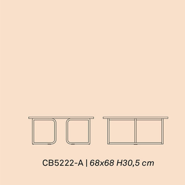 Klub sto Trust CB5222-A P15/P84W