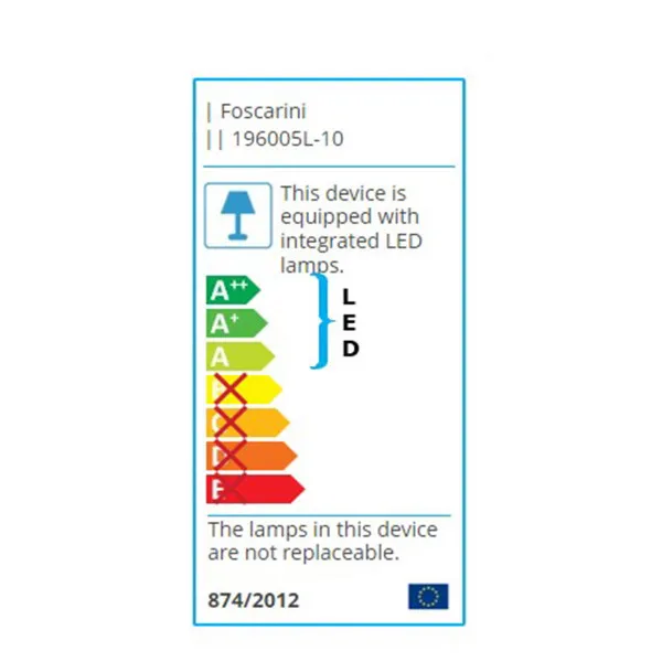 Led plafonjera BAHIA LED 196005L 10