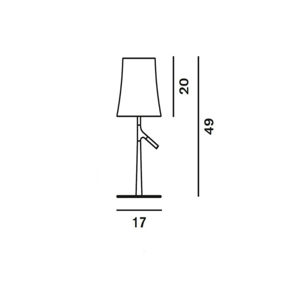 Stona lampa BIRDIE PICCOLA 2210012 22