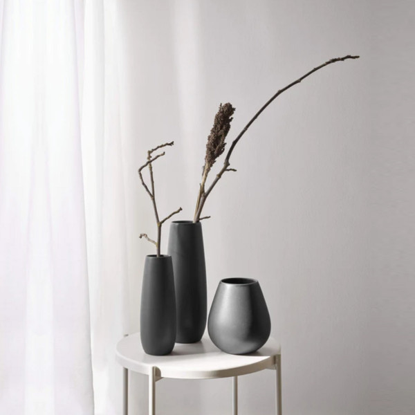 Vaza black iron 91032175 