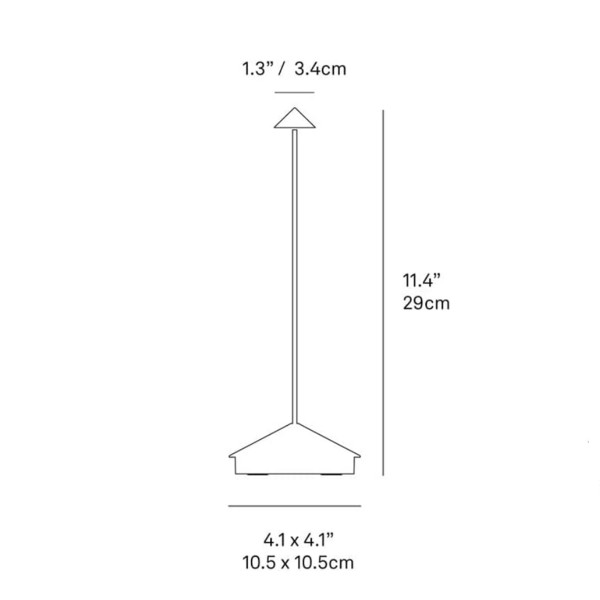 Stona lampa Pina Pro LD1650R3 