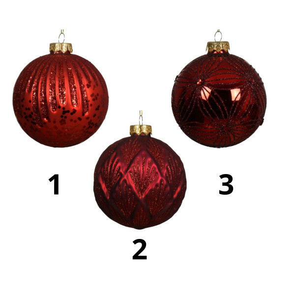 Staklena kugla 10cm 062683 