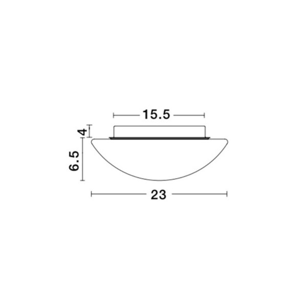 Plafonska lampa BREST 832401 