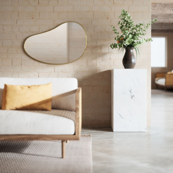 Ogledalo HUBBA PEBBLE  1018529-104 