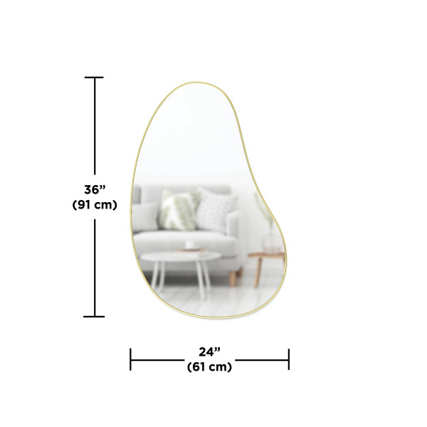 Ogledalo HUBBA PEBBLE  1018529-104 