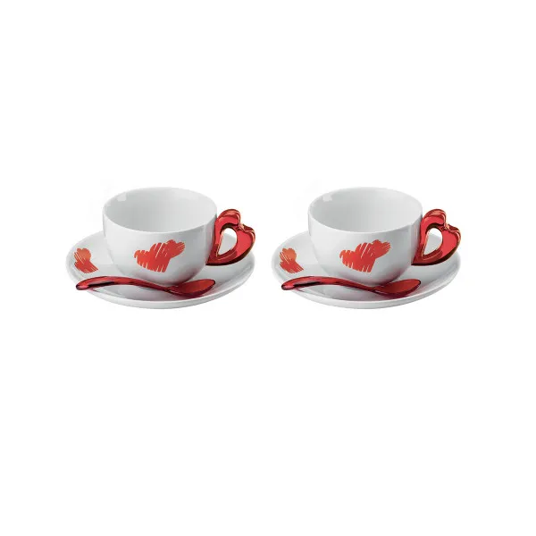 Set šolja Love 1144.00.65 crvene
