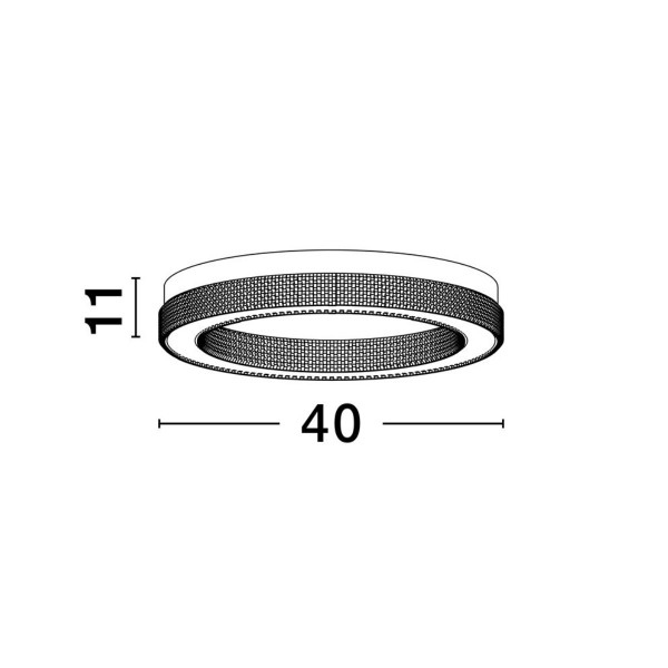 Plafonjera  KLEPSIDRA 9019740 