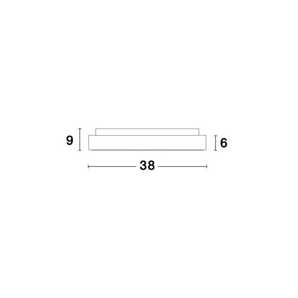 Plafonjera RANDO THIN 9353830 
