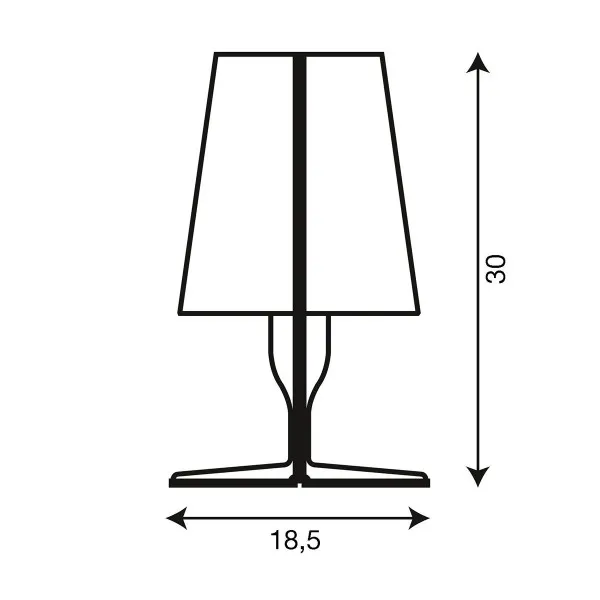 Stona lampa TAKE crna 9050/Q8 