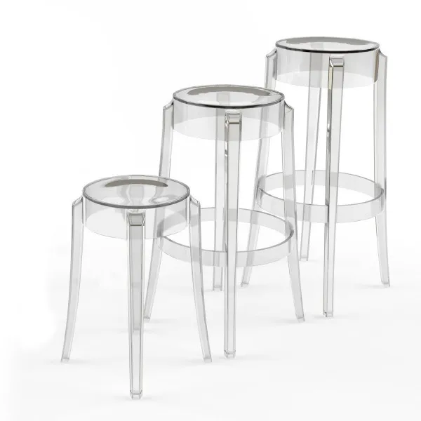 Stolica CHARLES GHOST 4898/B4 kristal