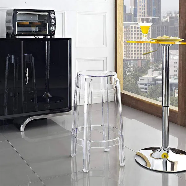 Stolica CHARLES GHOST 4898/B4 kristal
