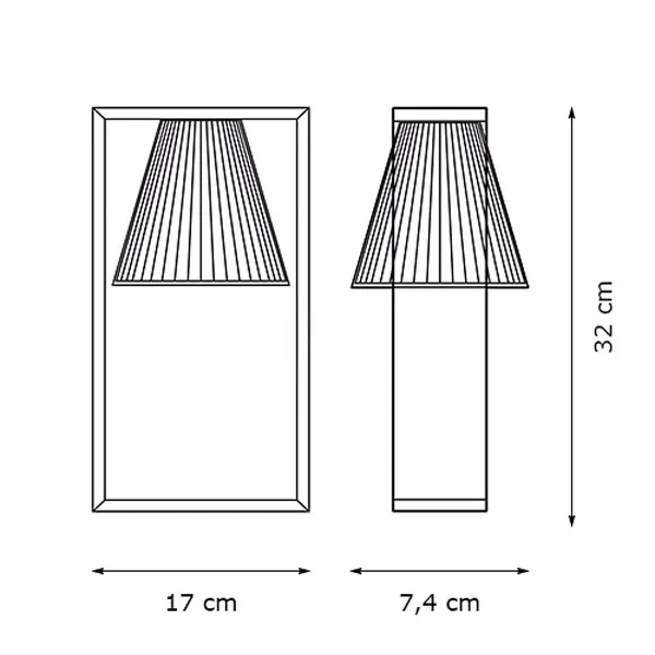 Stona lampa LIGHT AIR 9110/RO