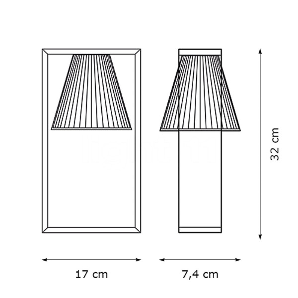 Stona lampa LIGHT AIR 9110/AZ