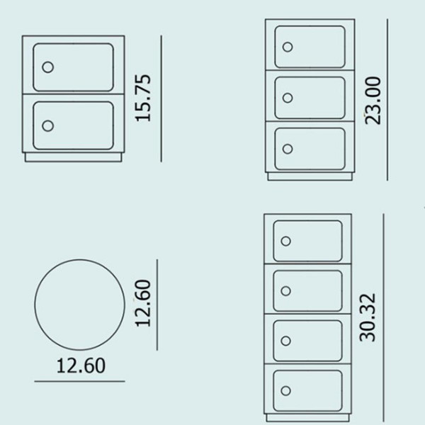 POLICA COMPONIBILI 2 4966/SC 