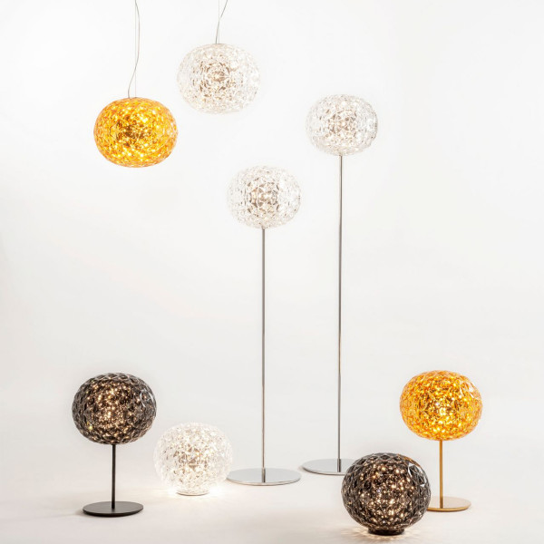 Stona lampa PLANET 9386/B4 Cristallo