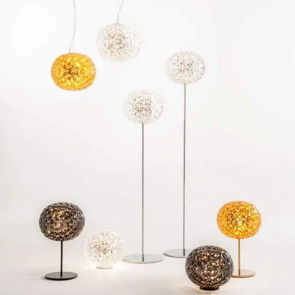 Stona lampa PLANET 9386/B4 Cristallo