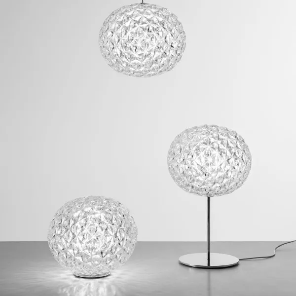 Stona lampa PLANET 9386/B4 Cristallo