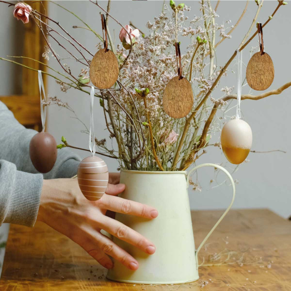 Dekorativno drveno jaja 24582 