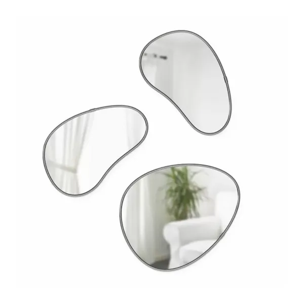 SET OGLEDALA HUBBA PEBBLE 1018566-378