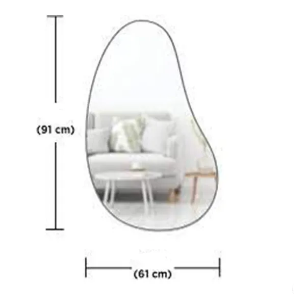 Ogledalo HUBBA PEBBLE 1018529-378