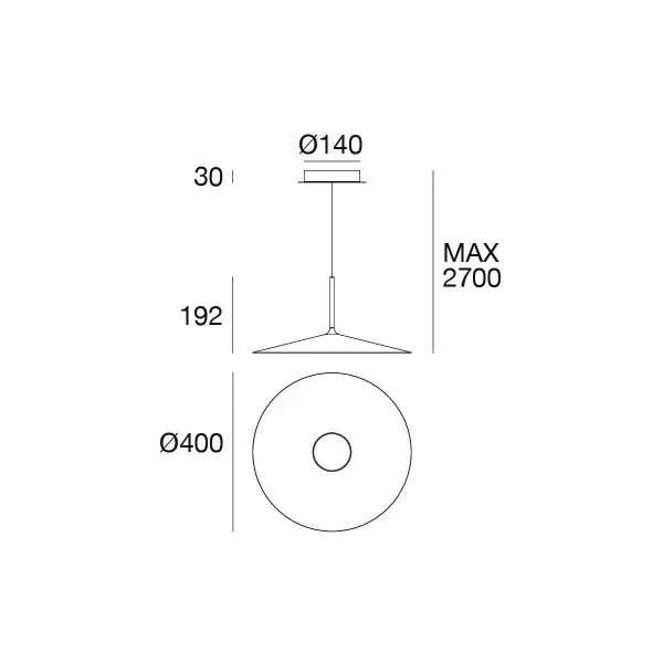 Visilica Led Poe V-8362