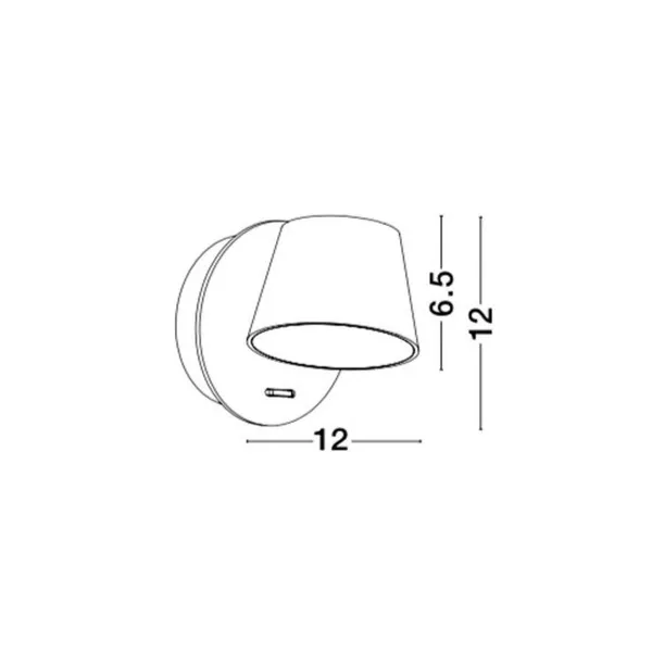 Zidna lampa Led AMADEO - 8223601 