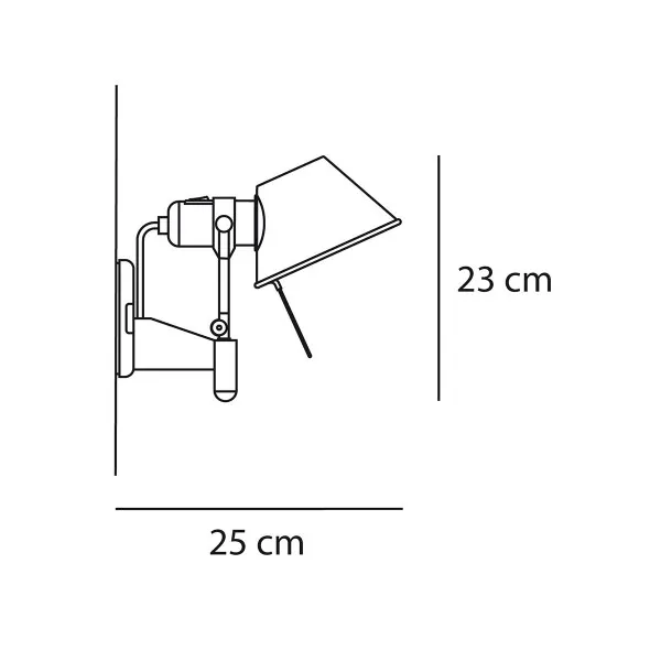 Zidna lampa Tolomeo A029250