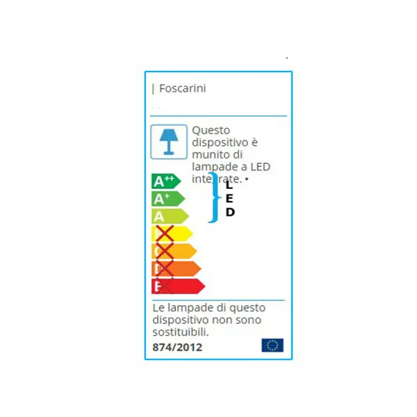 Led zidna lampa CABOCHE PLUS piccola 311025 16 