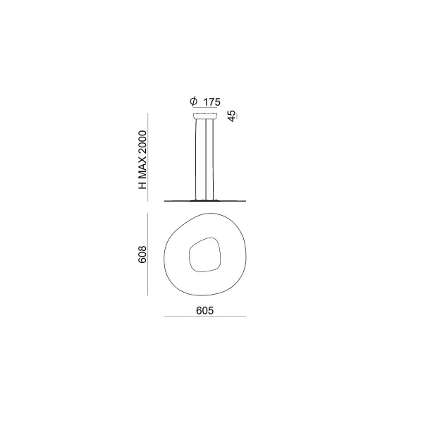 Visilica LED Antigua 90348