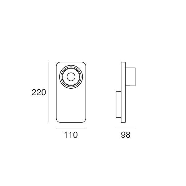 Zidna lampa led Beebo  Z-8461 