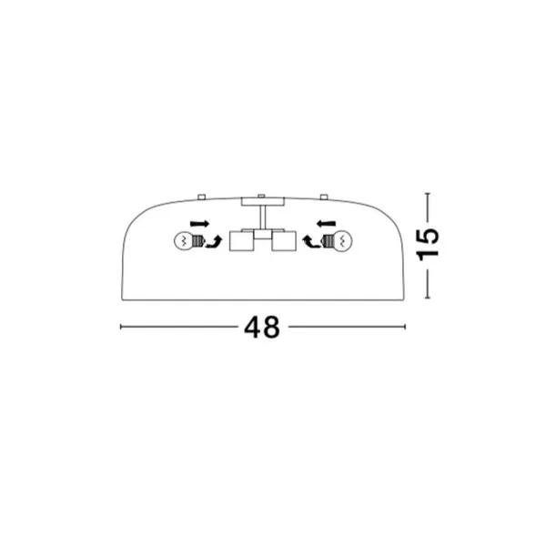 Plafonjera PERLETO 526806