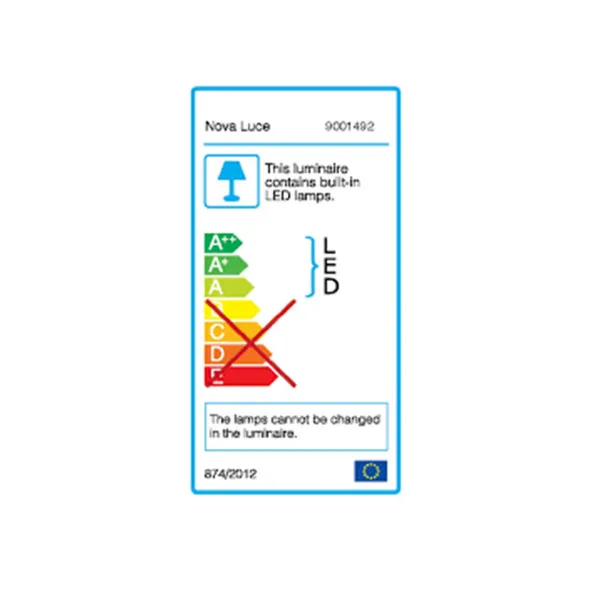Led plafonjera Eben 9001492