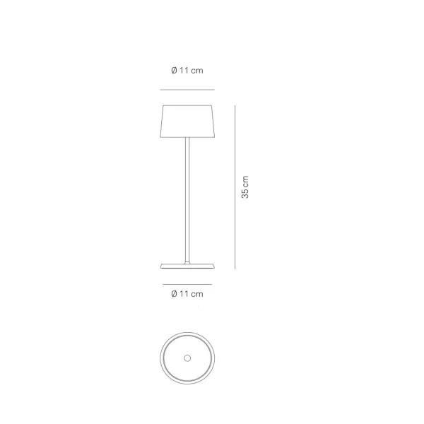 Stona lampa Olivia LD0850B3