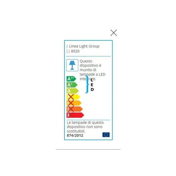 Plafonjera Led Aruba P-8923 