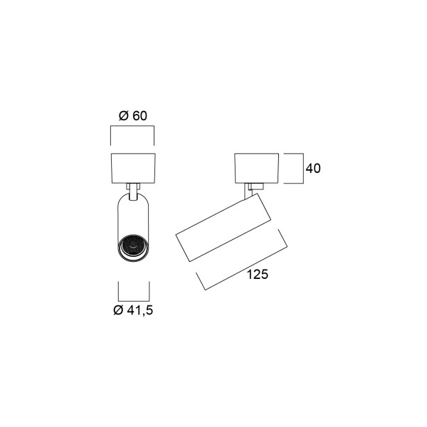 Nadgradni reflektor PIXO MINI 0006162