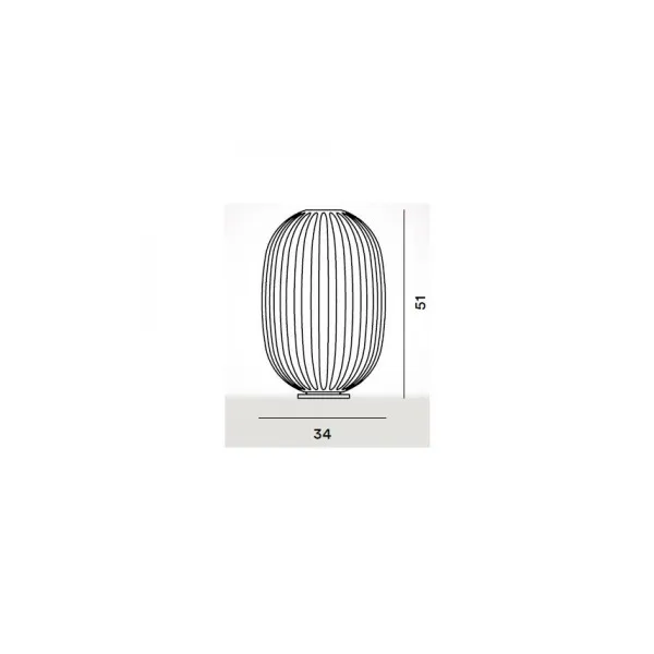 Stona lampa PLASS MEDIA 2240012 30 plava