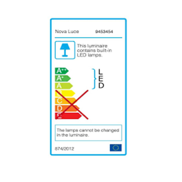 Led visilica Rando Thin 9453454 zlatna 