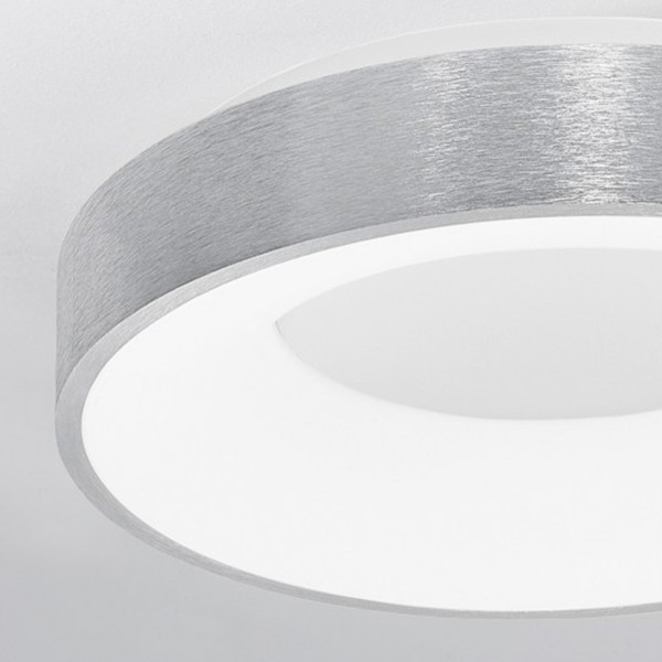Led plafonjera Rando Thin 9353834 srebrna