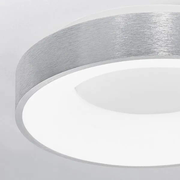 Led plafonjera Rando Thin 9353834 srebrna