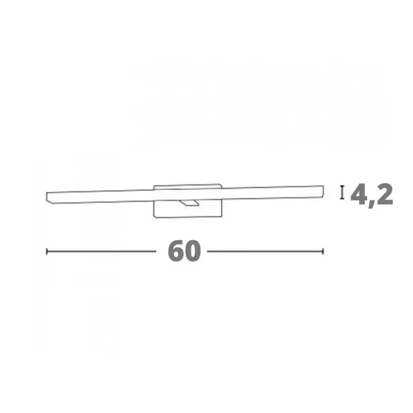 LED ZIDNA KUPATILSKA LAMPA CORSO 9600422