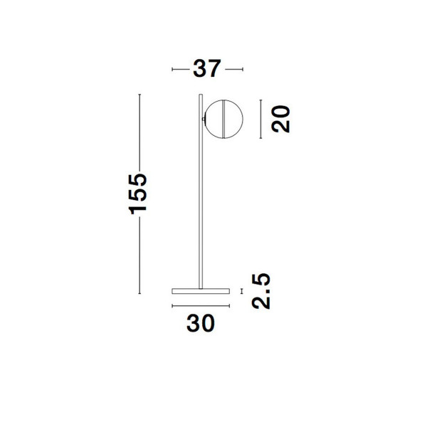 podna lampa Cantona 9960619