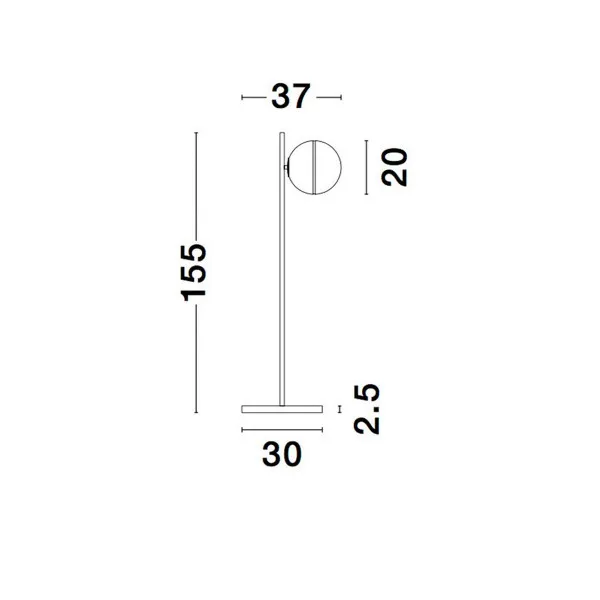 podna lampa Cantona 9960619