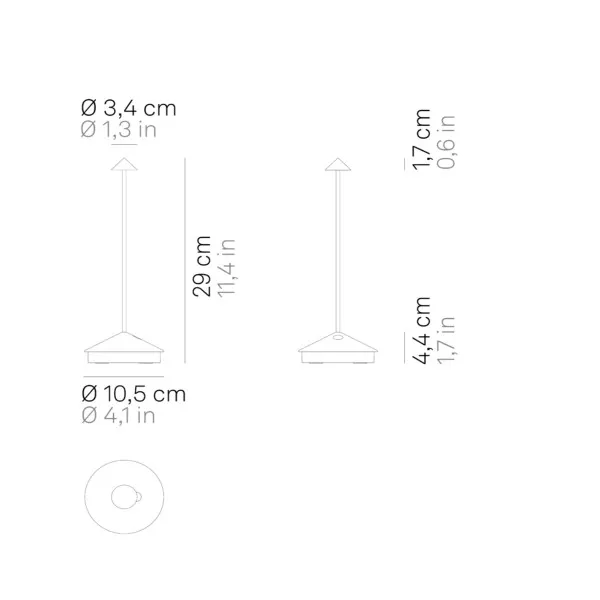 Stona lampa Pina pro LD0650N3