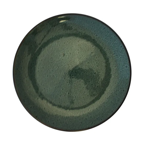 Keramički tanjir zelene boje MUS-087  -28cm 