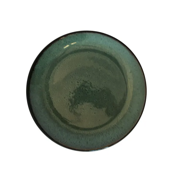 Keramički tanjir zelene boje MUS-088 -21cm