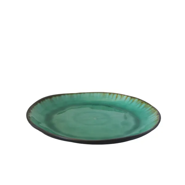 Keramički tanjir tirkizne boje MUS-093 -21cm